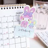 Sanrio Easter eggs Memo Pad Sticky Notes Kuromi Melody Pochacco Cute Stationery Label Notepad Planner Sticker Post School Supply 4