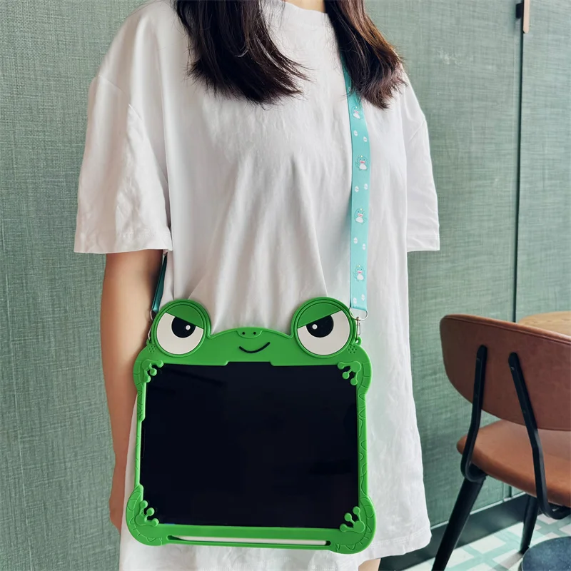 3D Cartoon Frog Tablet Case with Soft Silicone Cover