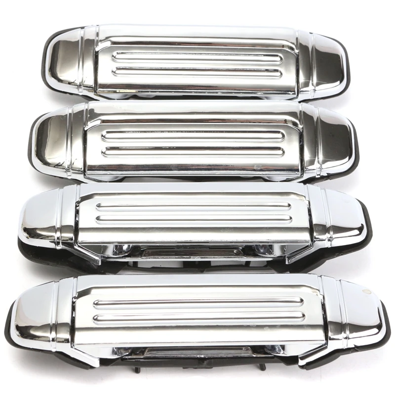 Фото 4 шт., сменные хромированные дверные ручки для Mitsubishi PAJERO 1992 1993 1994 1995 1996 1997 №5