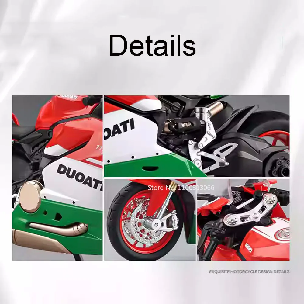 1:12 1199 Spring Breeze 250 SR Motorcycle Models Cars Alloy