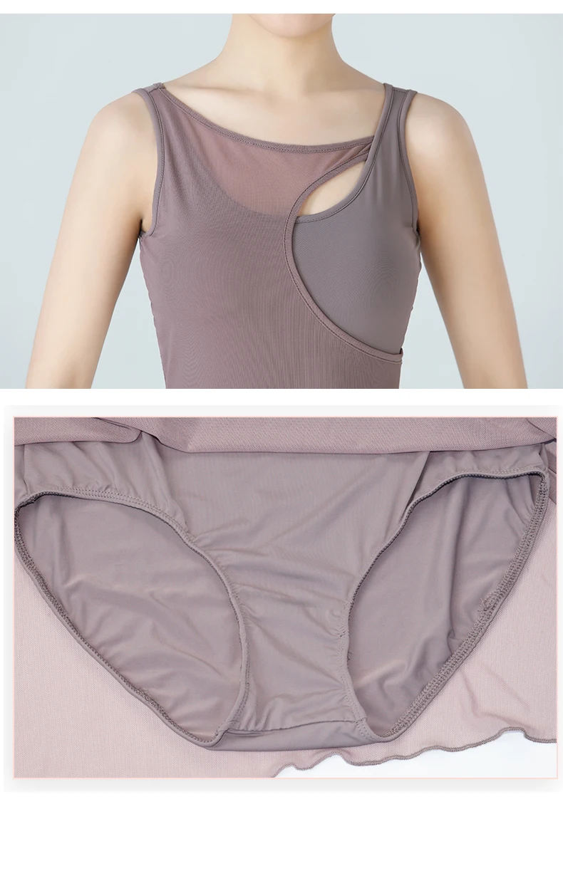 Modernes lyrisches Tanzkostüm für Damen, langärmelig, unregelmäßiger Saum, Bühnenkleid, Kirchenchor, Anbetung, liturgische Kleidung – Detail 12