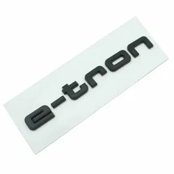 Carbon Fiber Rear Emblem - Premium Electric Vehicle Tail Badge (Matte Black)