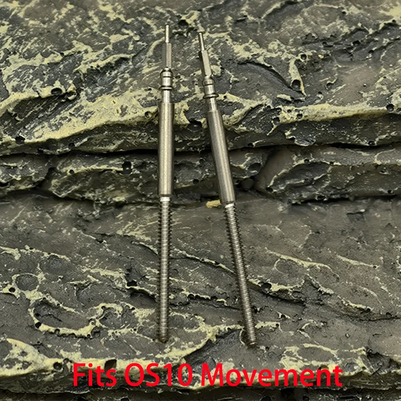 Stainless Steel Crown Movement Stem for Automatic Mechanical Watches - 2/4PCS Set