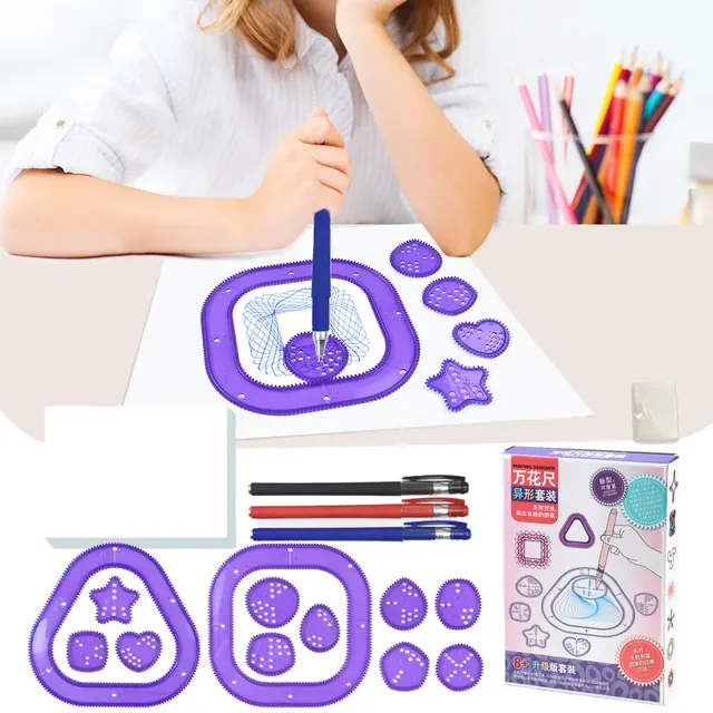 Przekładnia spiralna rysunek zabawka wielofunkcyjna spirala…