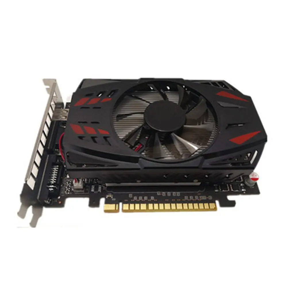 

Графическая карта GTX750TI DDR5 с одним вентилятором, графическая карта для офисного компьютера, все в одном, ЖК-дисплей высокой четкости, Прямая поставка