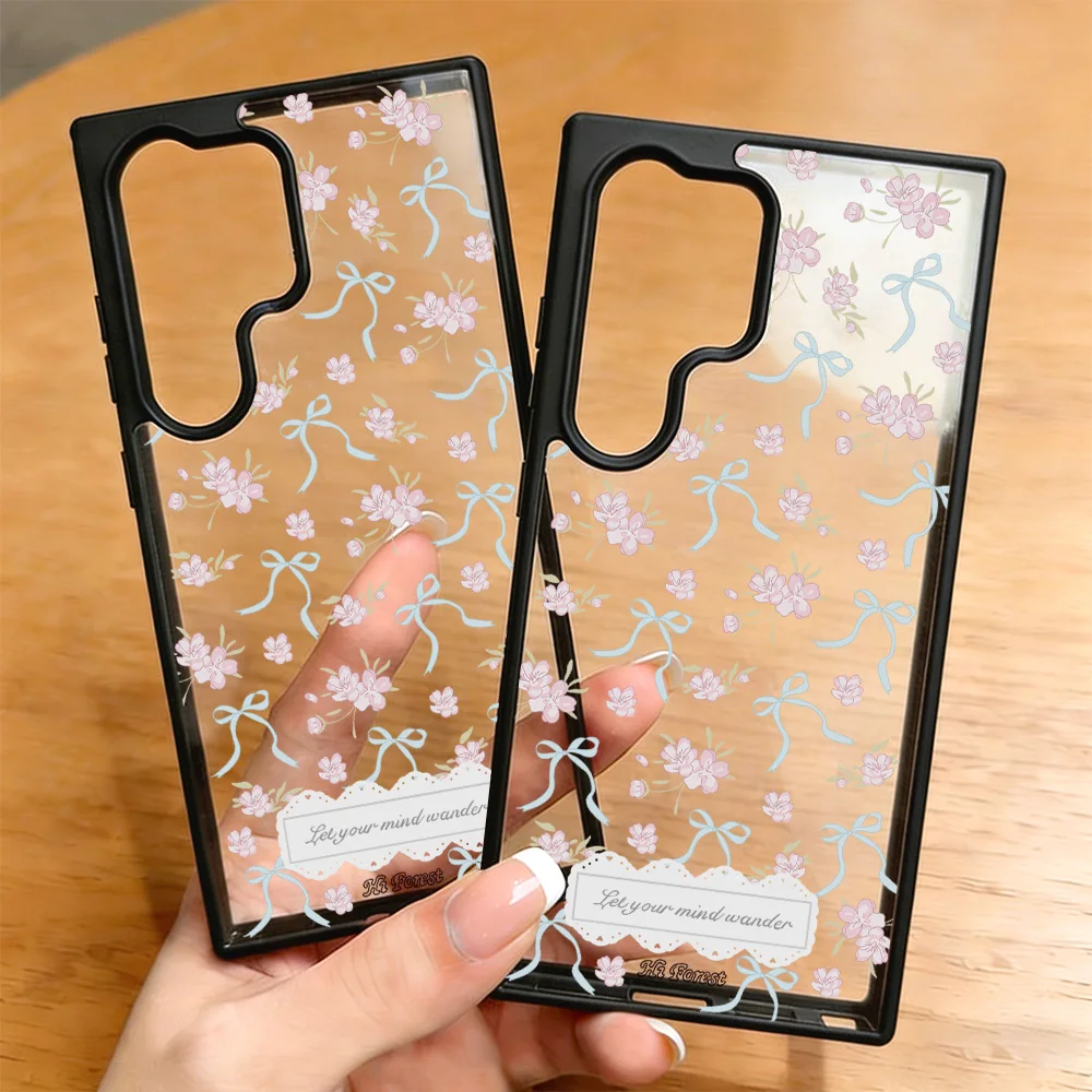 Cute Flower Matte Shockproof Phone Case