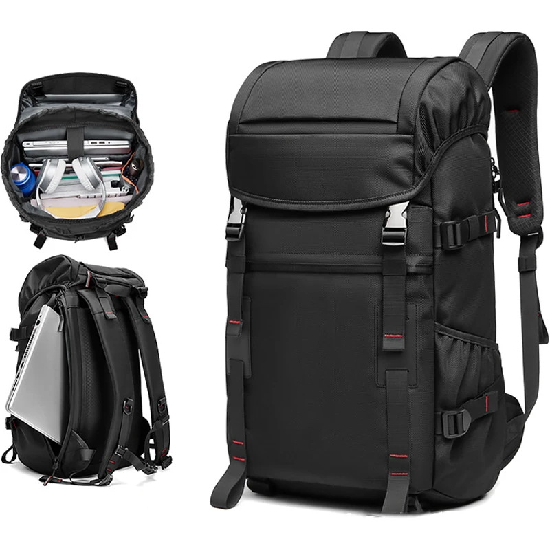 

40L Waterproof Durable Travel Backpack Men Women Multifunction Drawstring Casual Laptop Bags Outdoor