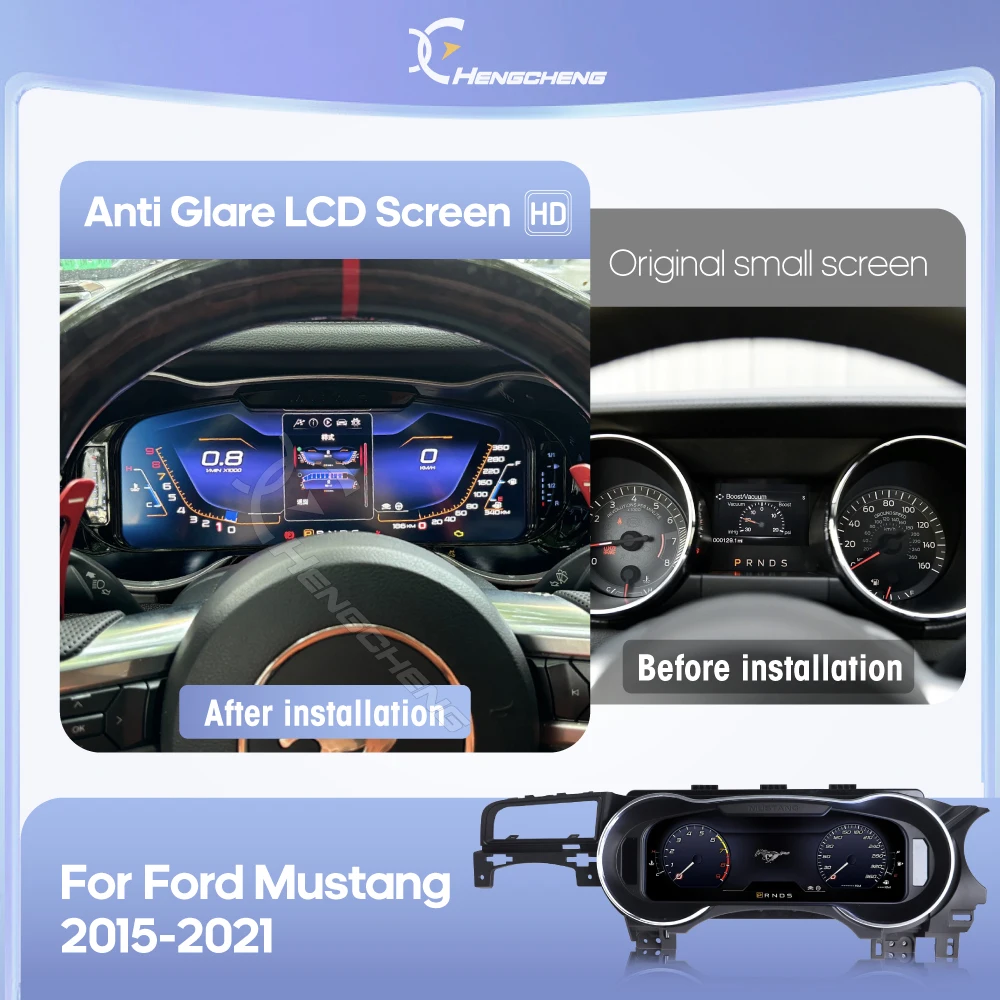 Panel de Instrumentos Digital LCD para Ford Mustang 2015-2021, Pantalla de Cabina Virtual 1