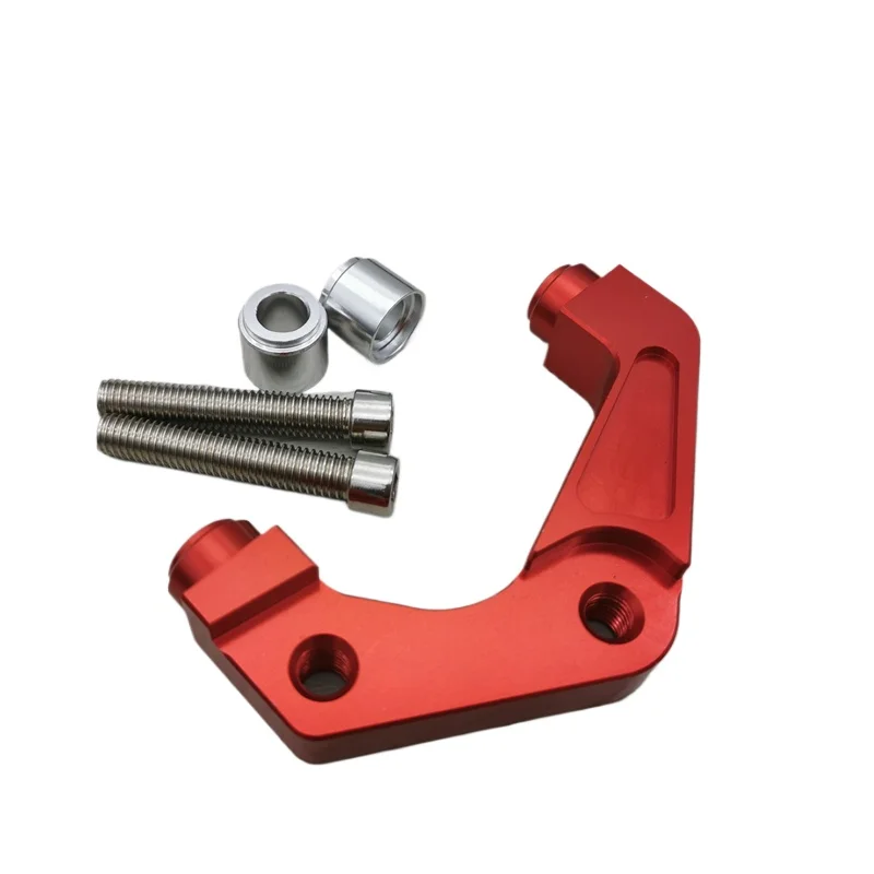 Adattatore Pinza Freno Radiale 82mm - Per Moto E Scooter Disco 200/220mm - Foto 6