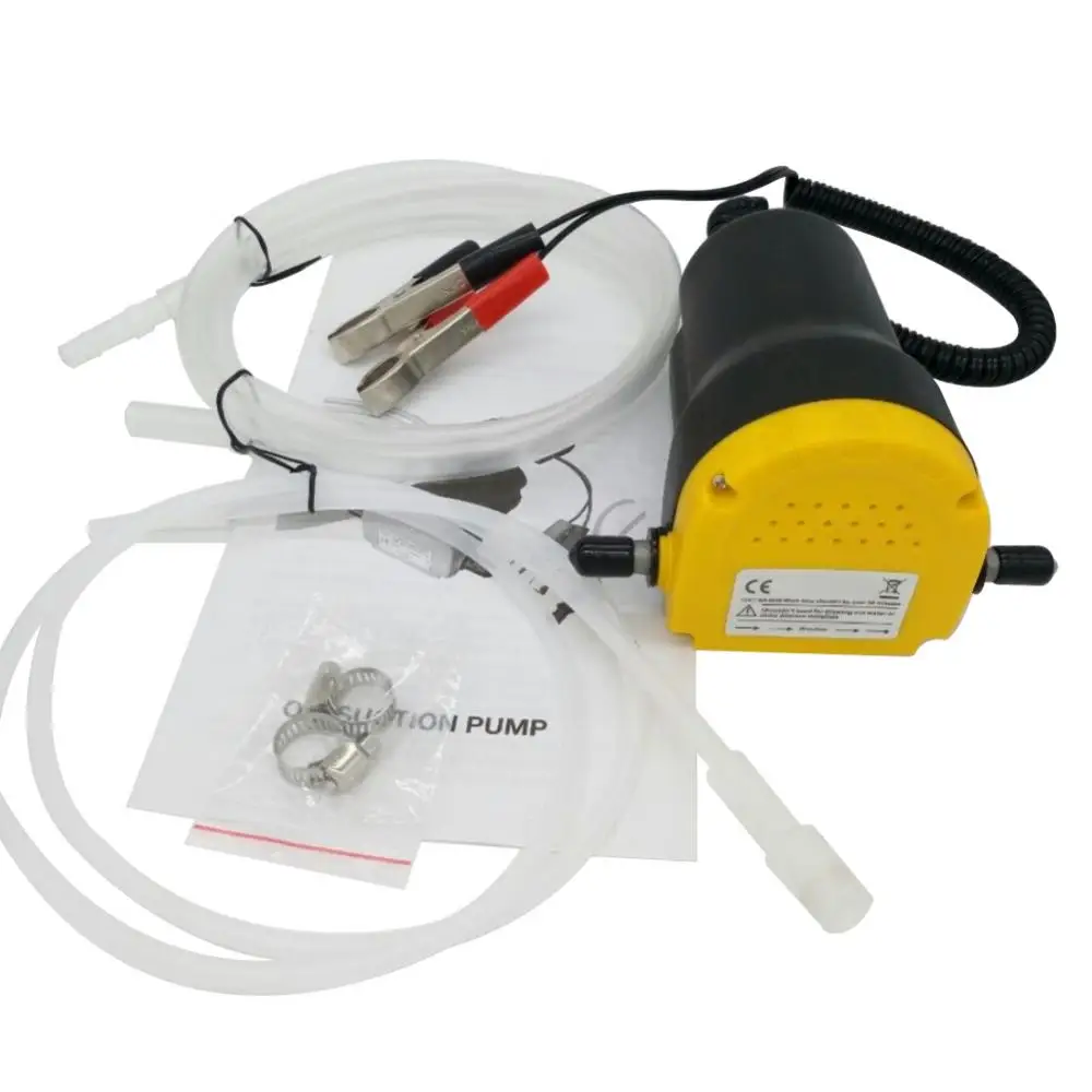 

Electric Car Oil Pump 12V 24V 60W Crude Fluid Extractor Transfer Engine Suction Pump Tubes Use for Auto Car Boat Motorcycle