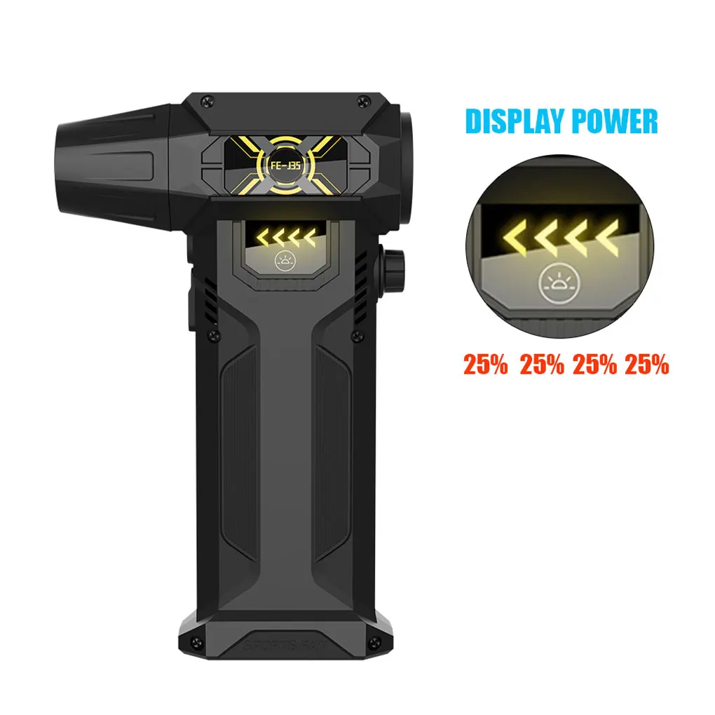 130000 RPM 터보 제트 팬 전기 공기 송풍기 브러시리스 모터 8000mAh 터보 폭력 팬 충전식 강력한 먼지 송풍기