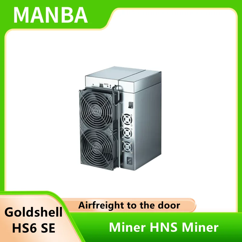 

In Stock New Goldshell HS6 SE Miner HNS Miner Siacoin Miner Upgraded Version from Goldshell HS5