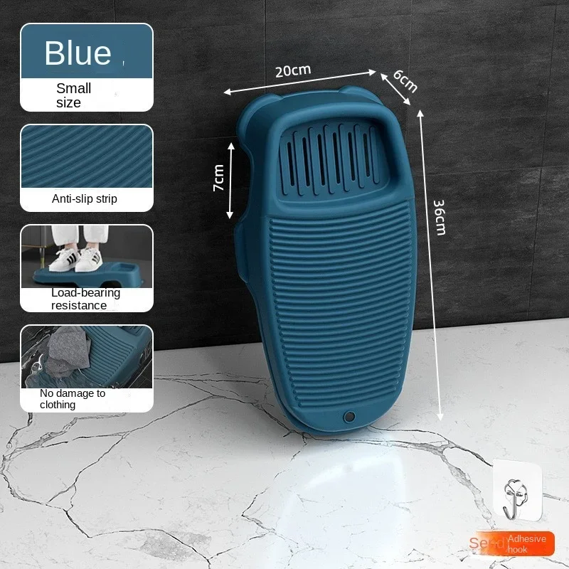 Mini Washboard for Washing Underwear Washing Socks Washing Clothes  Non-slip Washboard Household Laundry Tub