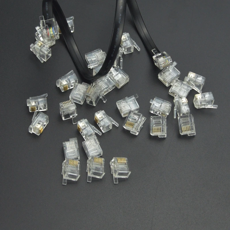 EV3 Pliers RJ12 6P6C Plug Crimping Tool Clear Crystal head Right Buckle Position Data Line Crystal Connector Cable Technical