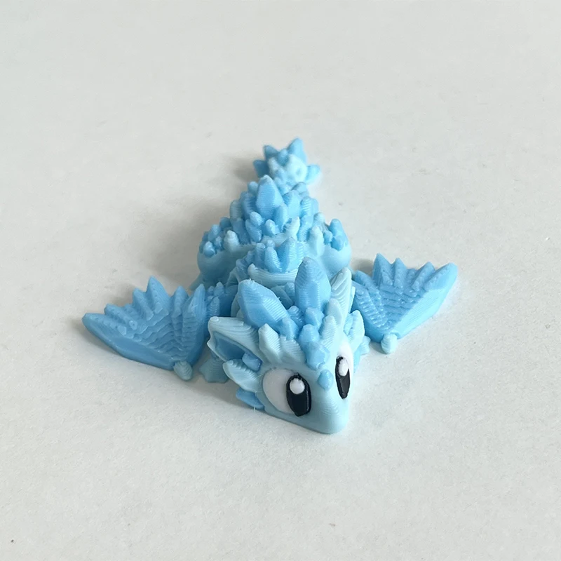 Serie Draghetto Uovo pastello Snodabile 3D in vari tempi e colori (Fiori, Ghiaccio, Dolci) 18 Serie Draghetto Uovo pastello Snodabile 3D in vari tempi e colori (Fiori, Ghiaccio, Dolci) - immagine 14