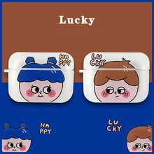 

Personality Cartoon Couple AirPods 3 Case Apple AirPods 2 Case Cover AirPods Pro Case IPhone Earphone Accessories Air Pod Case