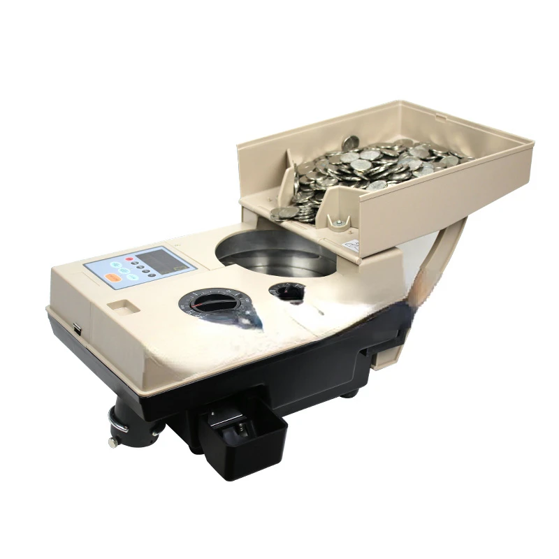 

1PC YT-518 High-speed Coin Counter Machine 220V/110V Coin Sorter Game Currency Counting Machine Capacity Of 2000 Pieces