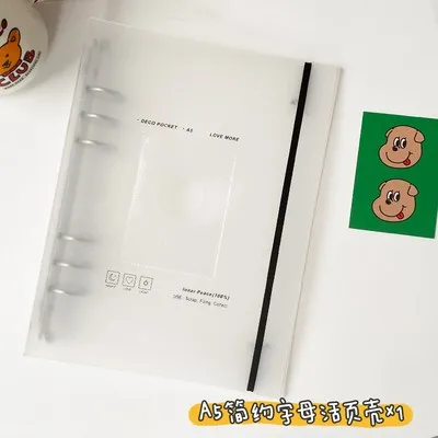 Yoofun A5 Binder Storage Organizer - Card Holder & Journal Diary Planner