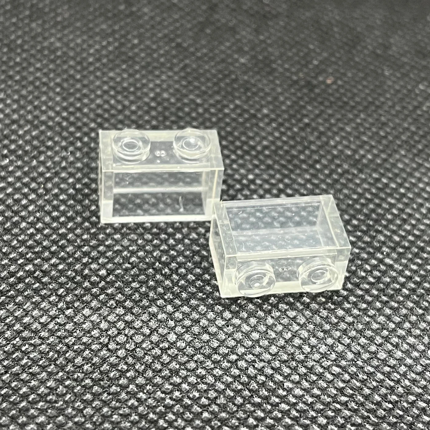 Transparent Clear Brick 1x2 Without Bottom Tube Building Block MOC Parts Toys For Children Compatible 3004 60pcs/Lot 5