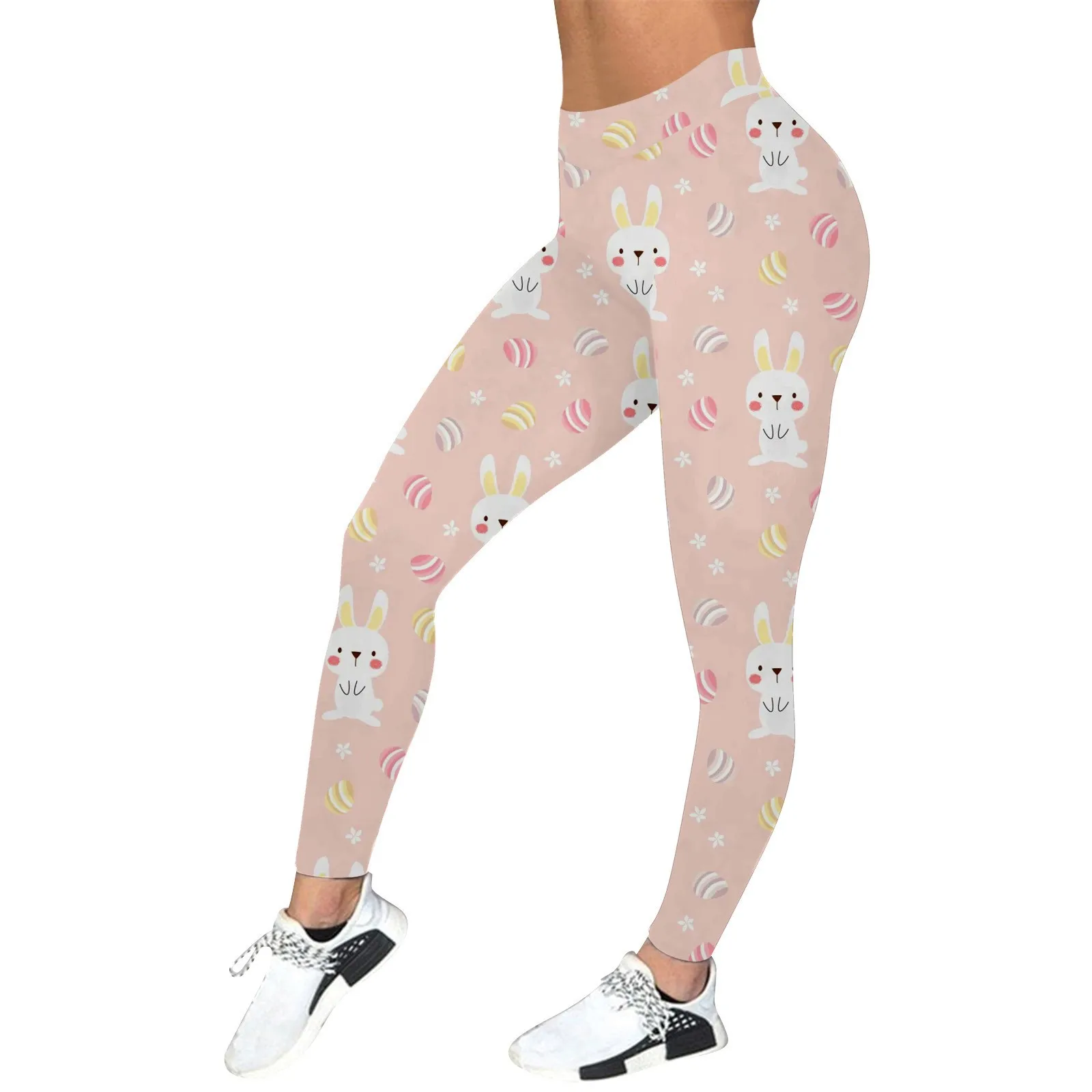 

Womens Casual Comfort Holidays Printed Leggings Workout Trousers Pants Polyester Leggings