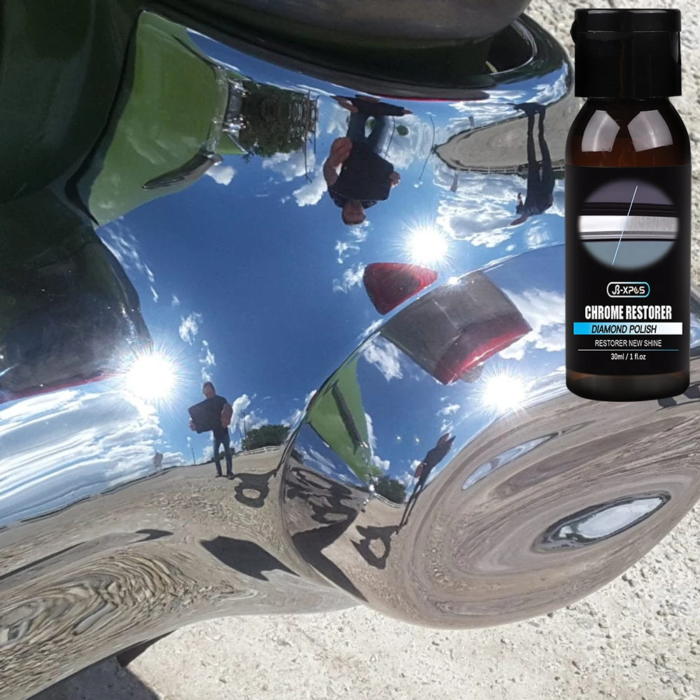 

Chrome Restore High Hardness Diamond Polish Paste Oxidation Repair Refurbishment For Car Window Metal Removal 30ml