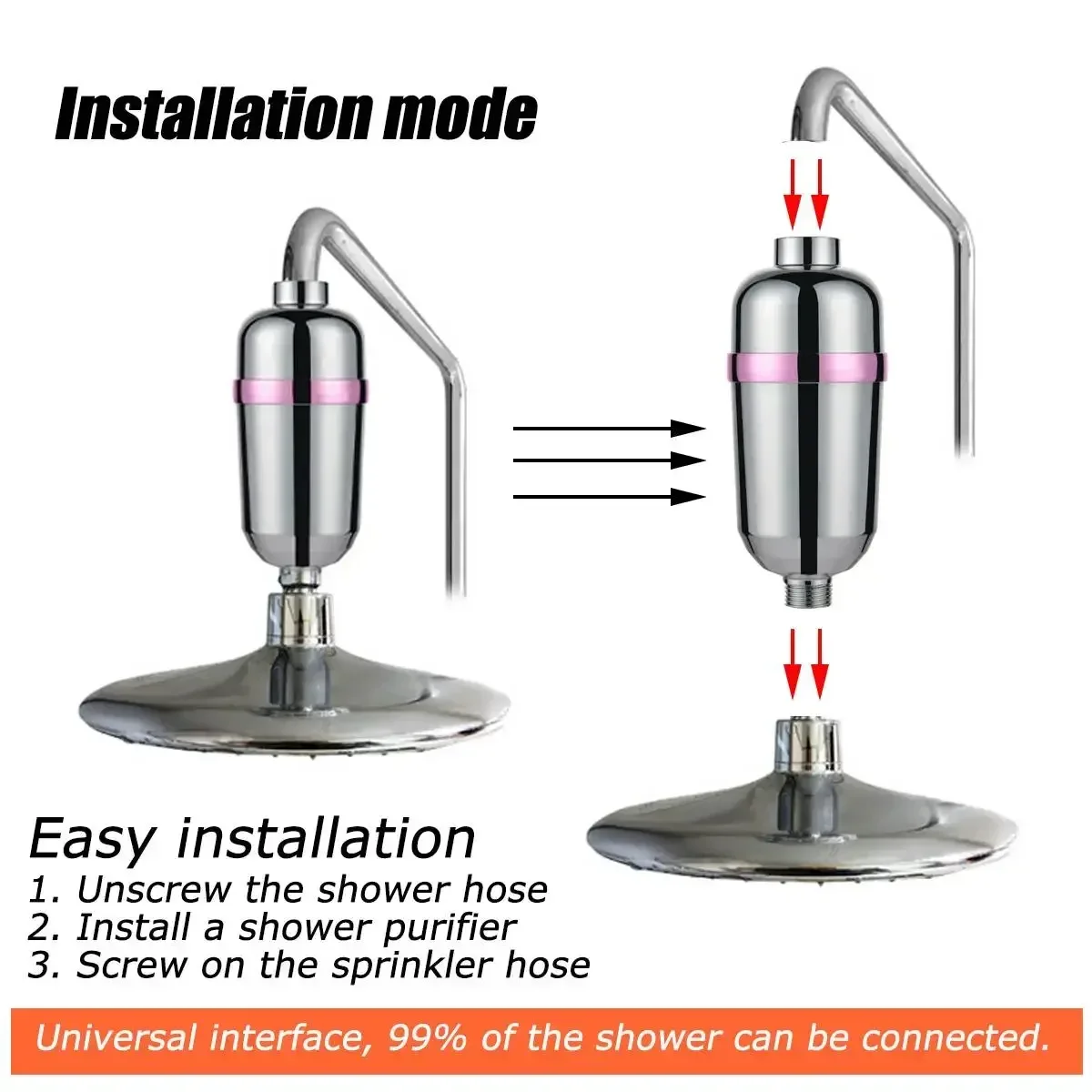 15 Stage Bathroom Water filters Bathroom Shower Filter Bathing Water Treatment Health Softener Chlorine Removal Purifier