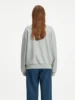 FSLE Office Lady Letter Printed Round Neck Hoodie for Women 2024 Autumn Collection New Retro Versatile Loose Top 24FS13242 5