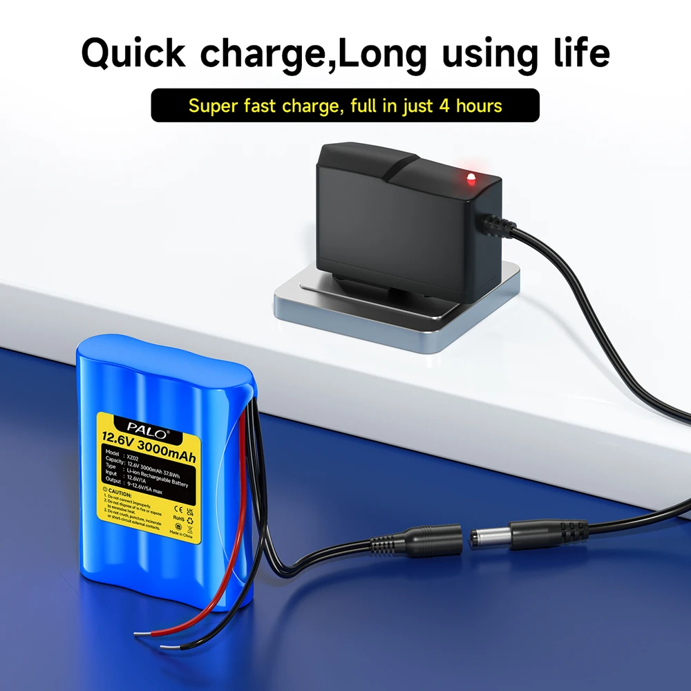 Batterie RC LiPo 3.7V 500mAh avec chargeur EU/UK - Lot de 1