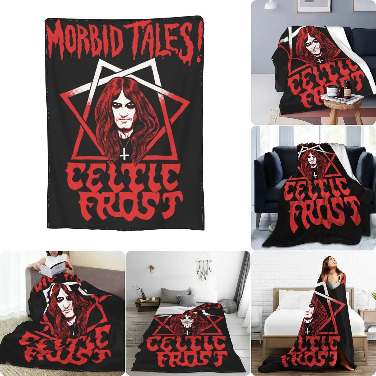 Ультра-мягкое Флисовое одеяло Celtic Frost декоративное покрывало из кораллового