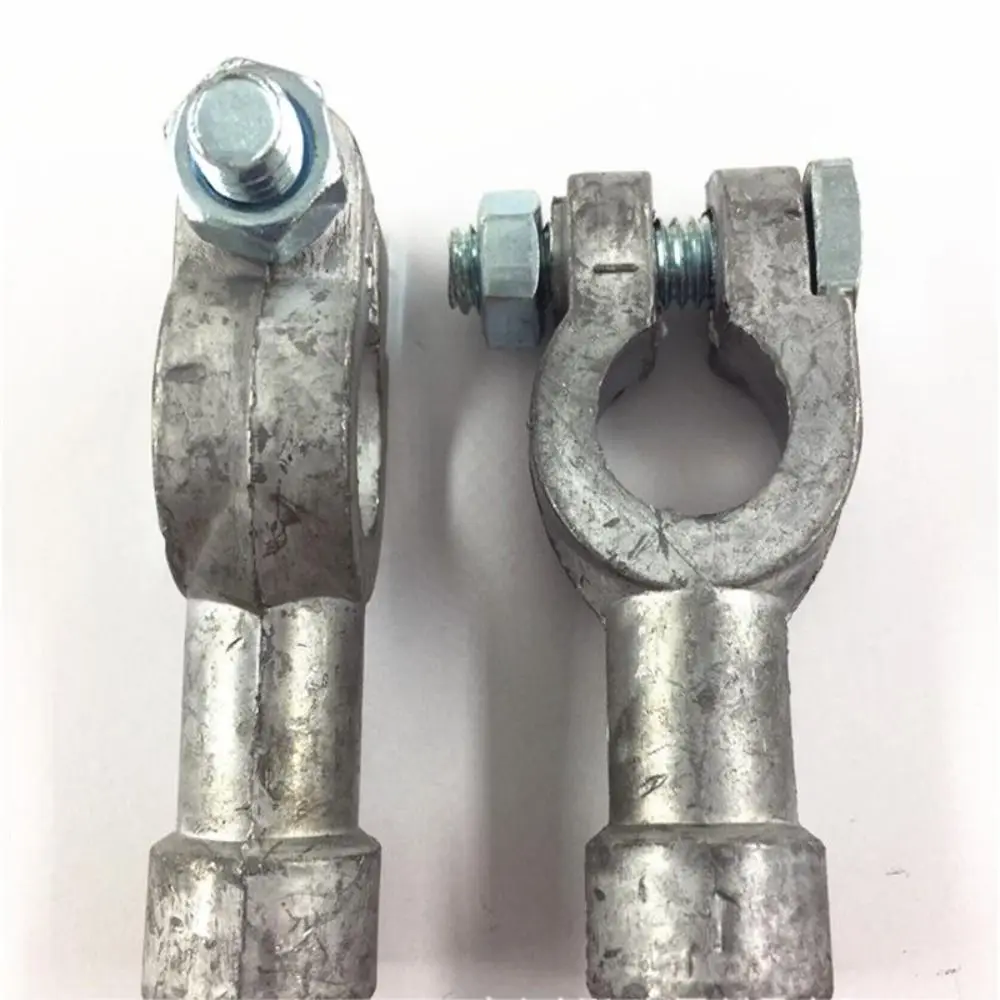 1Pair Lead battery post adapter silver battery terminal side post for car car assessories parts