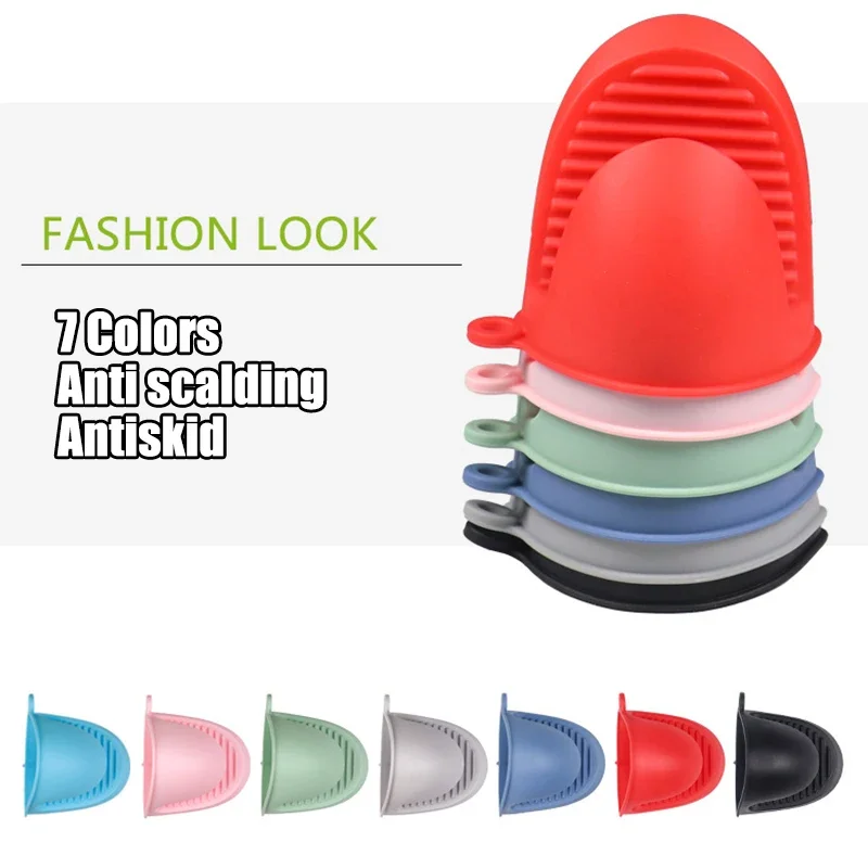 Shark Shaped Silicone Insulated Glove Anti Slip Thickened Scalding Device Silicone Oven Mitts Heat Resistant Cooking Pinch Grips