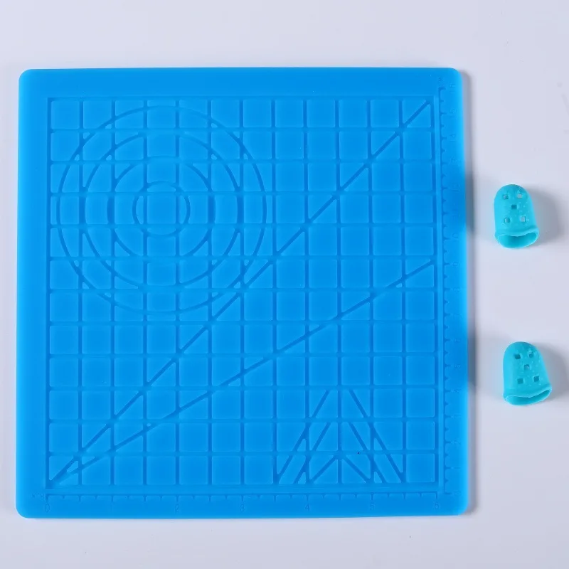 Creative Silicone Design Pad for 3D Printing with Finger Covers for Kids