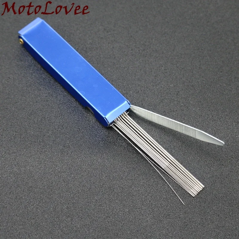 Motolovee Carburetor Jet Cleaning Tool Motorcycle ATV Carburetor Jet Cleaner Motorcycle Accessories vm24 carburetor