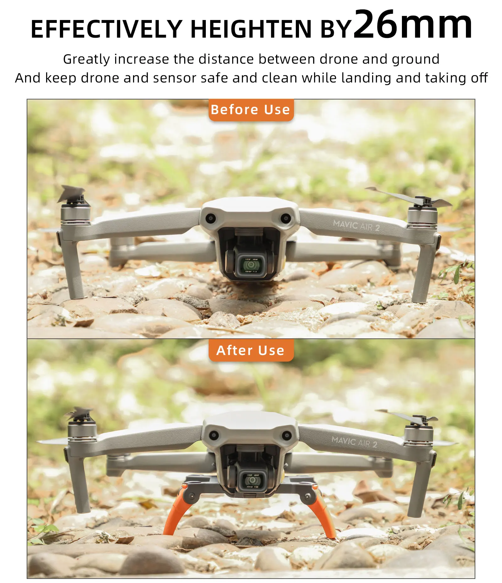 DJI Air 2s /Mavic Air 2 п   Ȯ , 26 mm ̽ Ʈ ,  ׼