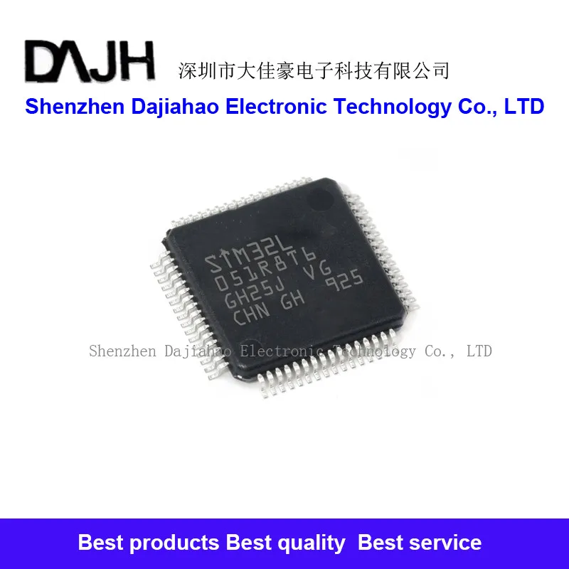 

1pcs/lot STM32L051R8T6 STM32L051 IC MCU 32BIT 64KB FLASH 64LQFP ic chips