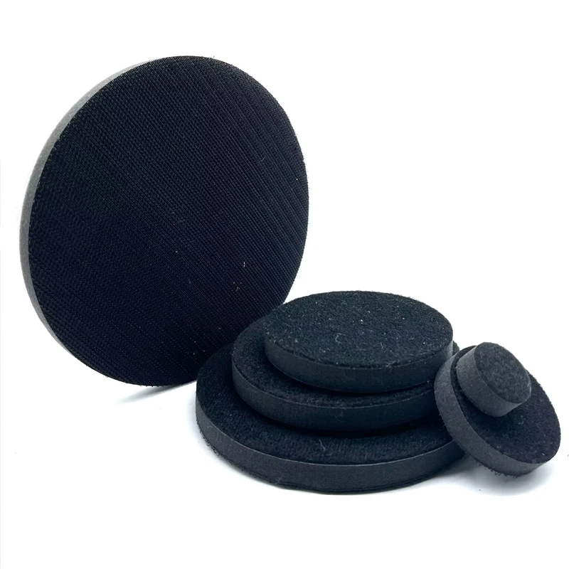 1PC 2/3/5/6 Inch Soft Density Interface Pads Hook And Loop Sponge Cushion Buffer Backing Pad Protection Sanding Disc Backing Pad