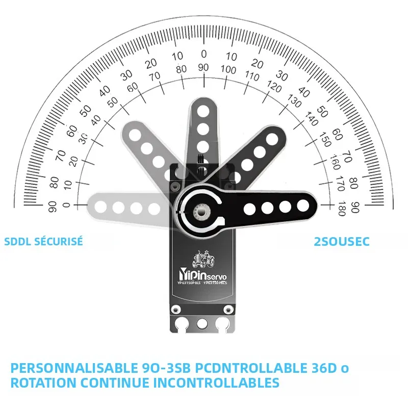 Juodas RC 1/10 kėdutės apdailė YP63100BLS - Elektroninė detalė