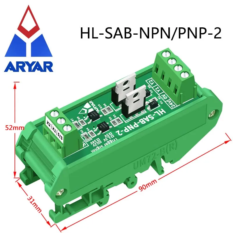 Quick Terminal Block Single Chip PLC Signal Amplifier