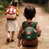 MILANCEL New Autumn Girls Backpack Kids Cute Mushroom Shaped Shoulders Bag Children Ice Cream Schoolbag 4