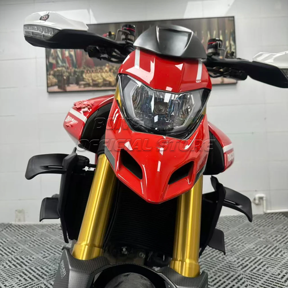 Für DUCATI Hypermotard 950 Seitenflügel Seitenspoiler FRONTALE SPOILER Hypermotard 950 SP RVE 2019-2024 Winglets – Detail 5