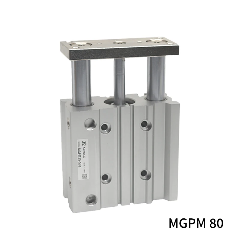 

MGPM MGPM80 -25Z -50Z -75Z MGPM80-100Z MGPM80-125Z MGPM80-150Z Three-axisthin Rod Cylinder Compact guide with Stable pneumatic