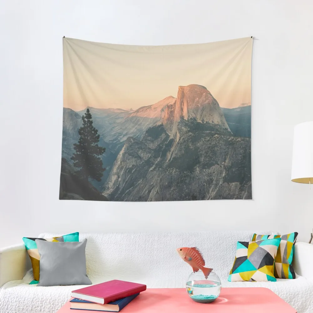 

Half Dome III Tapestry room decoration korean style living room decoration