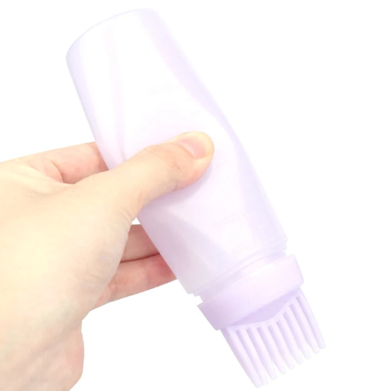 Description Picture 6 of itemEmpty Hair Dye Bottle With Applicator Brush Refillable Bottle Salon Hair Color