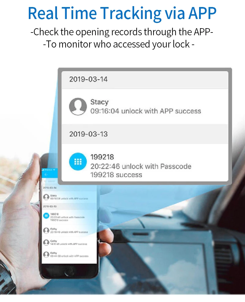 Tuya Electric Intelligent Lock App/Biometric Fingerprint/RFID Card/Temporary Pas