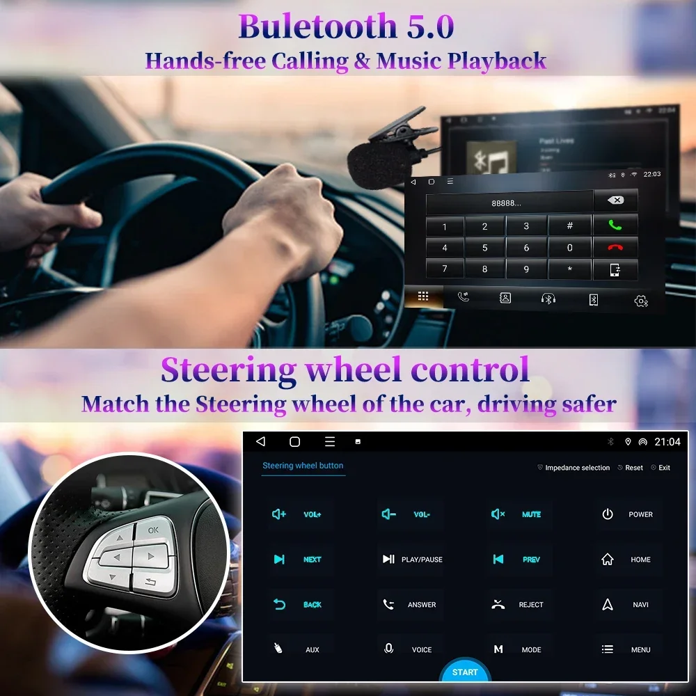 자동차 라디오 블루투스 카플레이, 아우디 TT MK2 8J 2006-2014, 안드로이드 자동 멀티미디어, GPS 네비게이션, DSP IPS 스마트 카 시스템