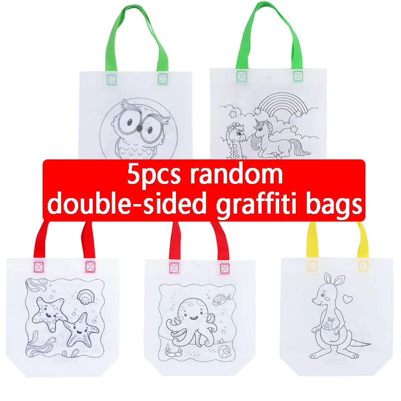 Double Sided Graffiti Bag - Creative DIY Painting Kit