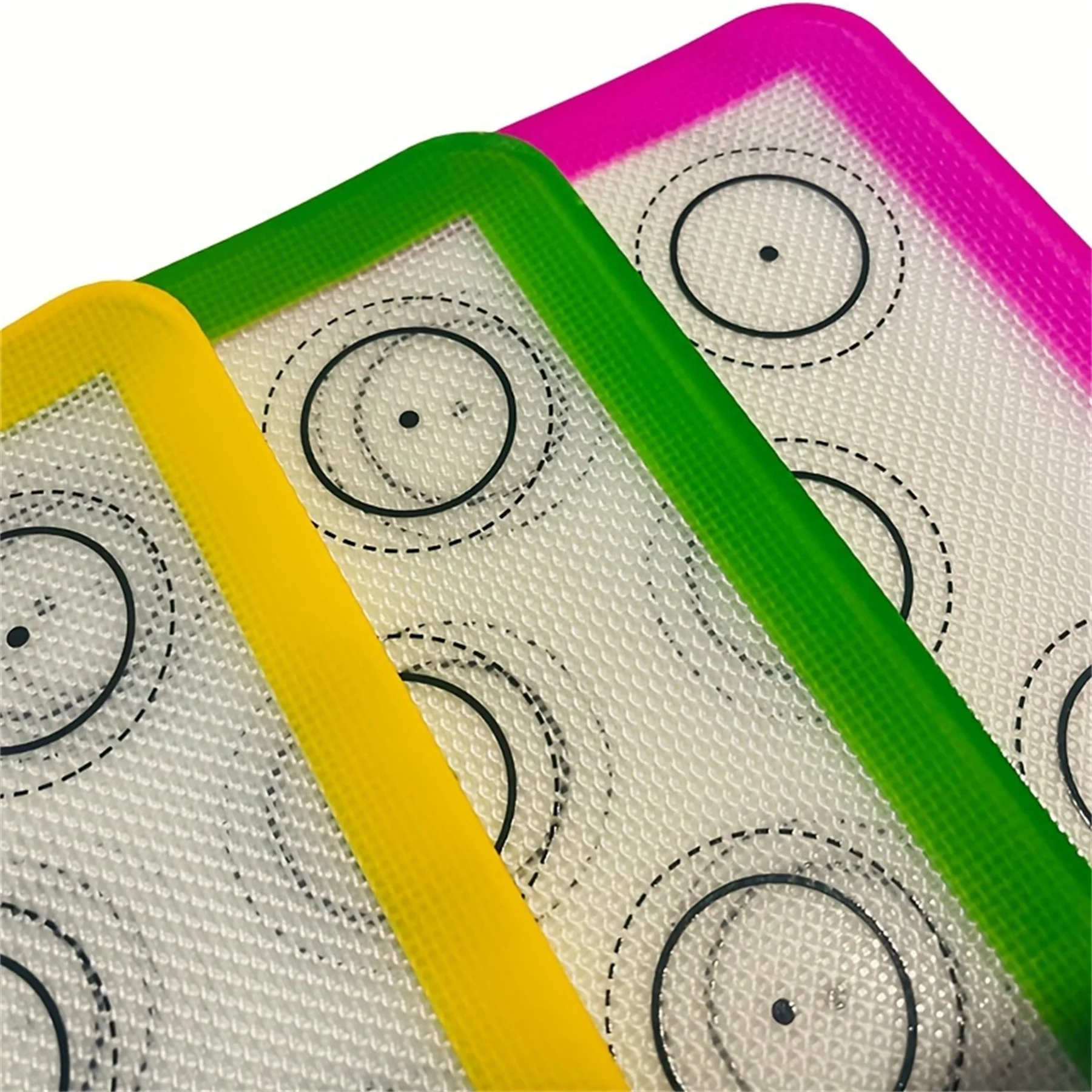Silicone Baking Mat-Reusable Oven Baking Tray-Can Bbtain 3 Colors Non Stick Fast Simple And Easy To Clean Bake Cookies Gifts