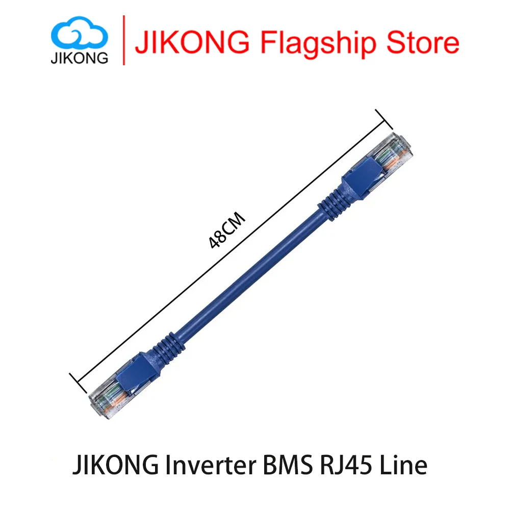 BMS Smart Lifepo4 Battery Accessories RS485 RJ45 Power Switch Cables Adapter 3.2