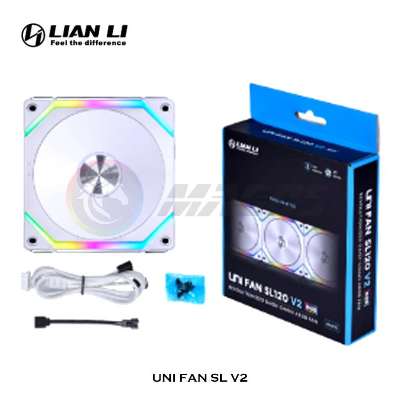 LianLi UNI FAN SL120 V2 RGB 7枚 リアンリ 白