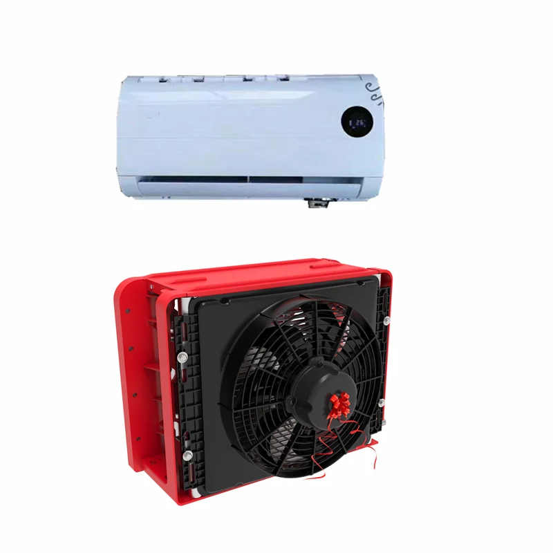Electric AC Unit DC 12 Volt Split Air Conditioning Silent Evaporator ...